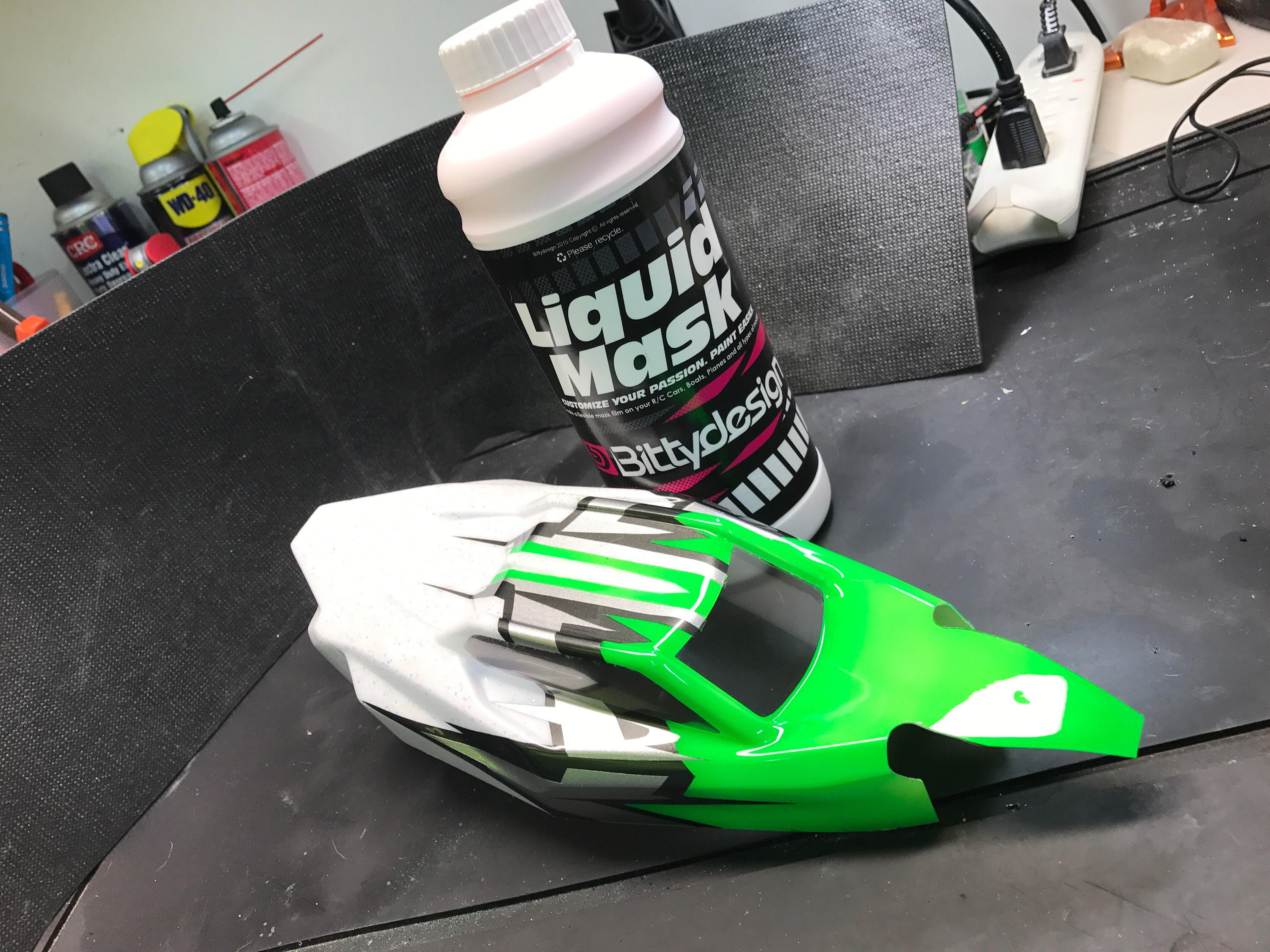 THURSDAY TESTIMONIALS Bittydesign Liquid Mask R/C Car